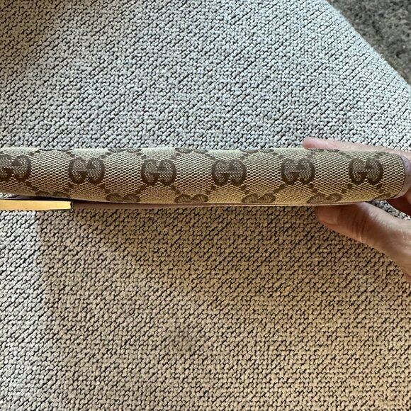 Gucci Canvas Signature Lilac Purple Long Wallet 231099-2149 - Picture 6 of 14